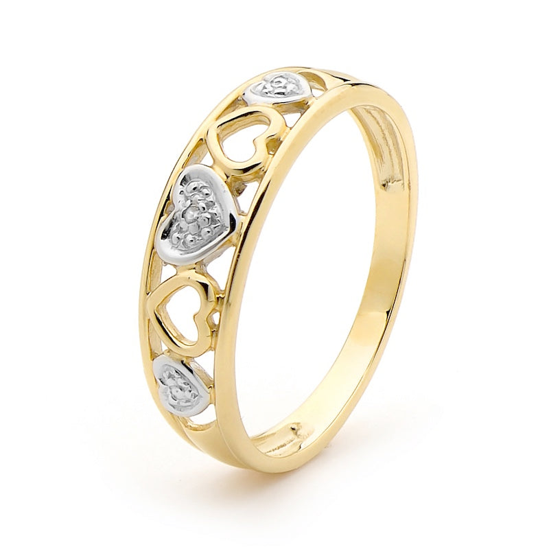 Goldheart deals wedding band