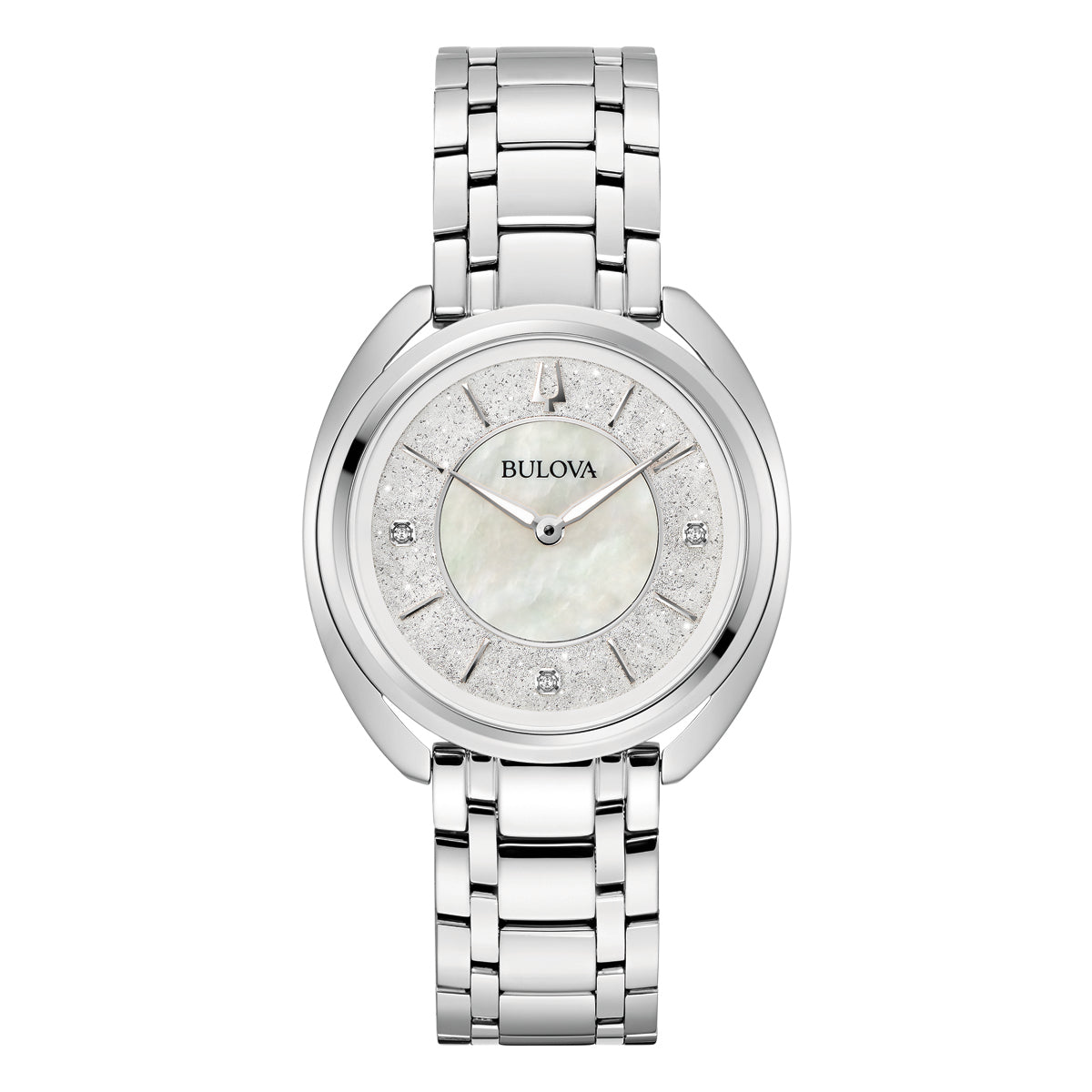 Bulova women's outlet watch white