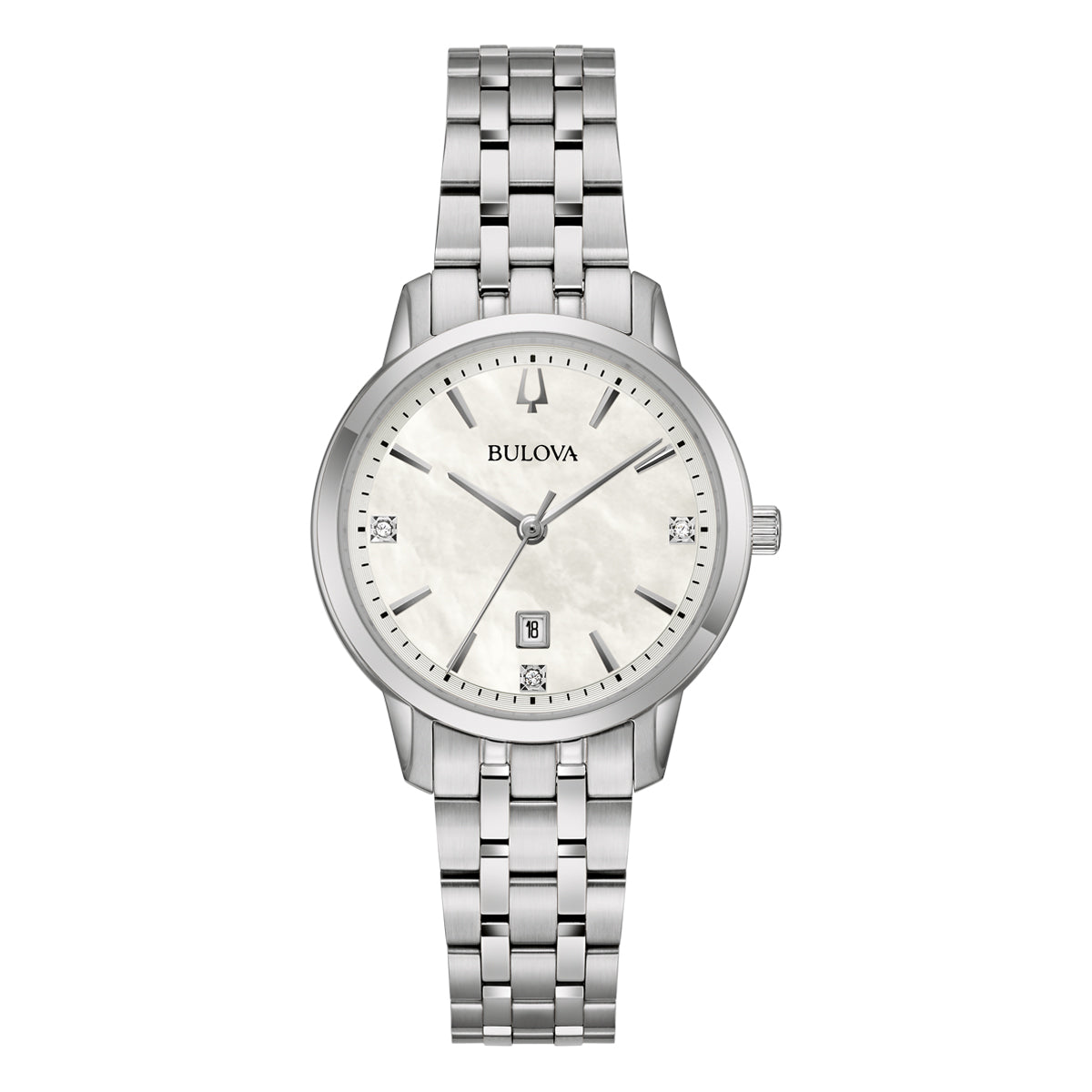 Bulova real diamond online watch